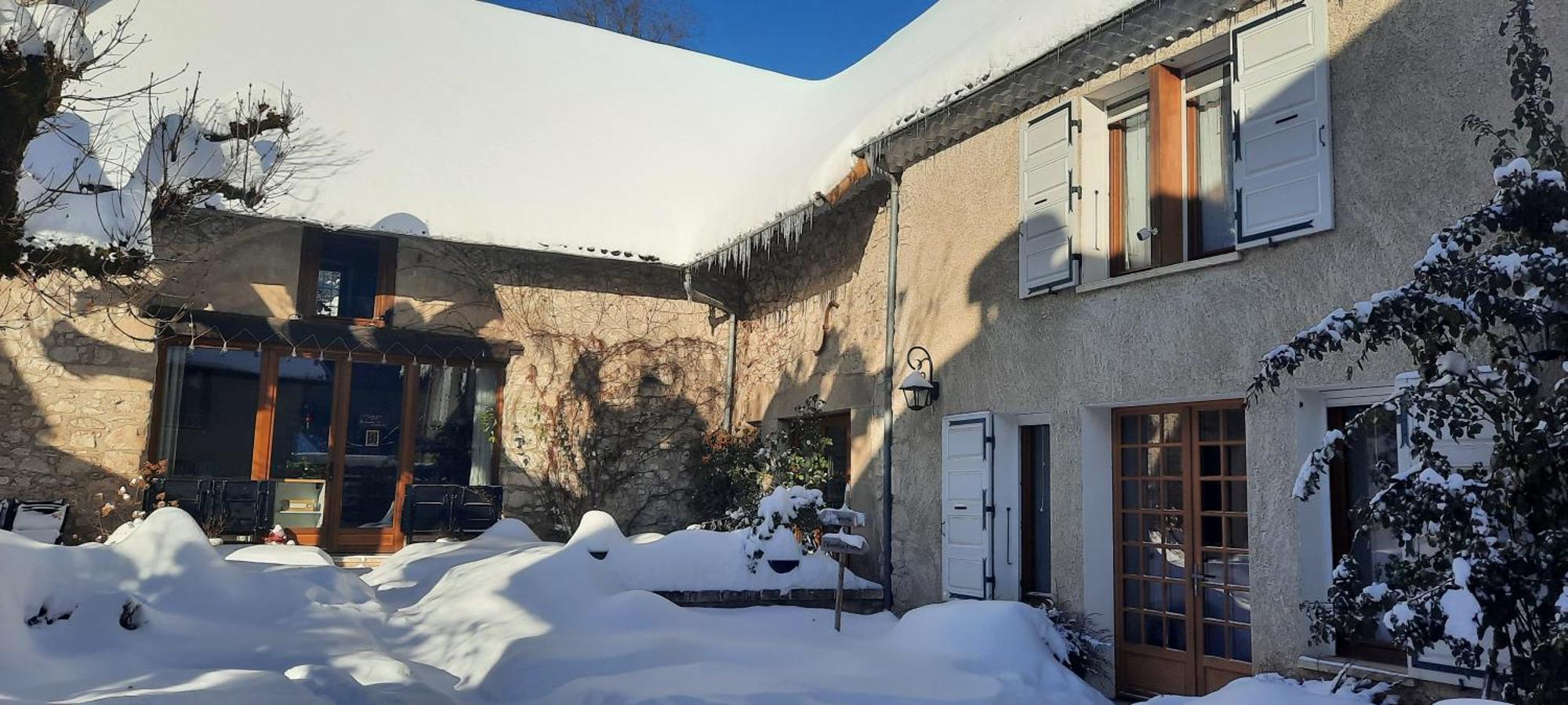 Les Vagabonds Du Mont Bed & Breakfast Chichilianne Luaran gambar